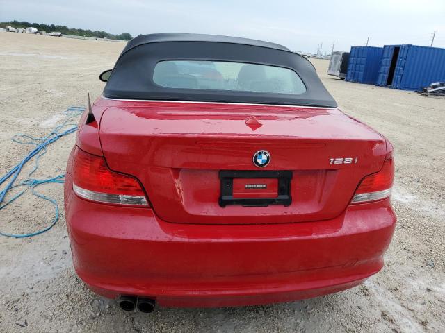 WBAUL735X9VJ75698 - 2009 BMW 128 I RED photo 6