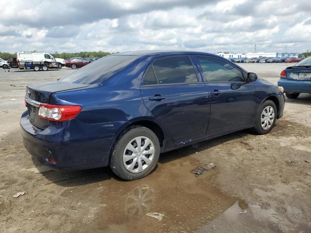 2T1BU4EE1DC089405 - 2013 TOYOTA COROLLA BASE BLUE photo 3