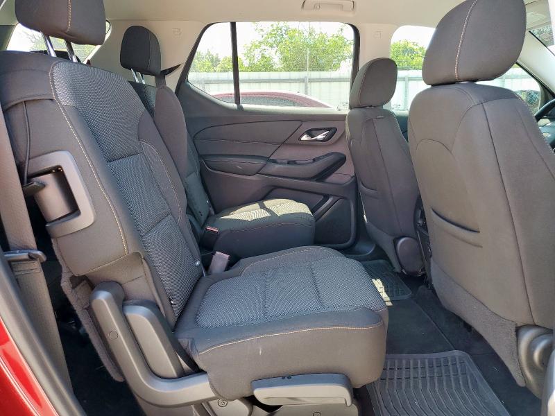1GNERGKW9MJ212974 - 2021 CHEVROLET TRAVERSE LT 红色 照片 10