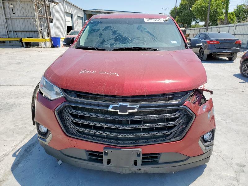 1GNERGKW9MJ212974 - 2021 CHEVROLET TRAVERSE LT 红色 照片 5