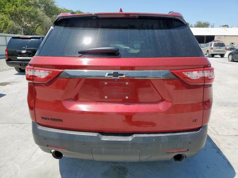 1GNERGKW9MJ212974 - 2021 CHEVROLET TRAVERSE LT 红色 照片 6