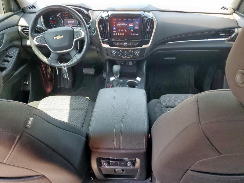 1GNERGKW9MJ212974 - 2021 CHEVROLET TRAVERSE LT 红色 照片 8