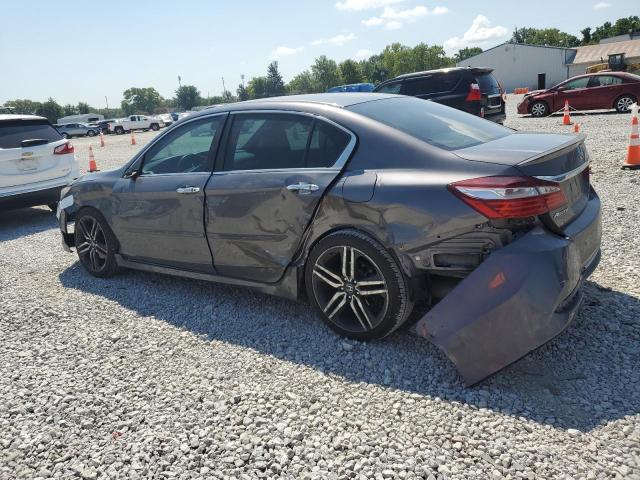 1HGCR2F58GA204245 - 2016 HONDA ACCORD SPORT ნაცრისფერი ფოტო 2