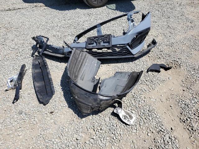 SHHFK7H66KU403778 - 2019 HONDA CIVIC EX ნაცრისფერი ფოტო 12