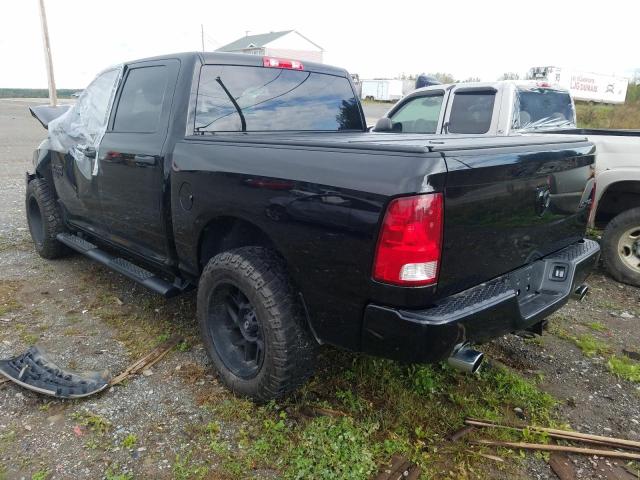 3C6RR7KTXKG643877 - 2019 RAM 1500 CLASS TRADESMAN BLACK photo 2