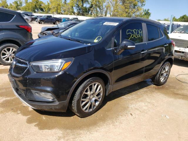 KL4CJ1SB6JB552486 - 2018 BUICK ENCORE SPORT TOURING BLACK photo 1