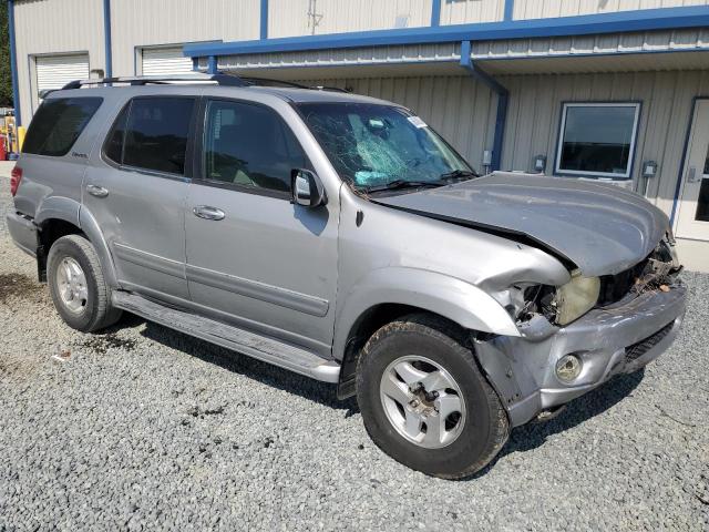 5TDZT38A51S041462 - 2001 TOYOTA SEQUOIA LIMITED GRAY photo 4