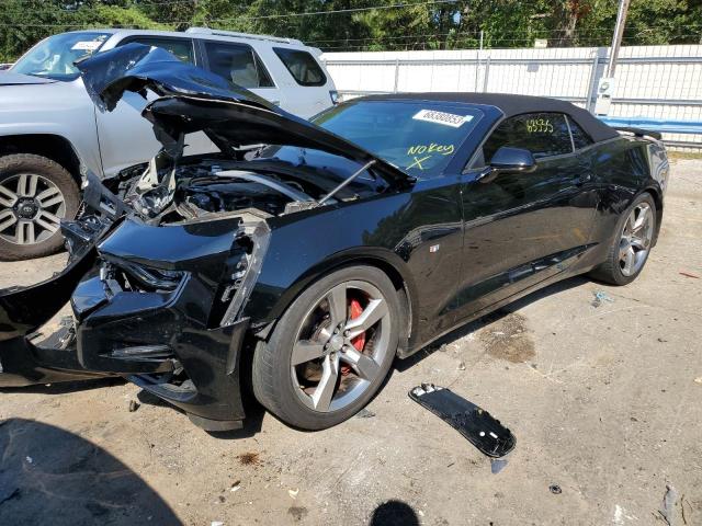 1G1FH3D74K0148966 - 2019 CHEVROLET CAMARO SS BLACK photo 1