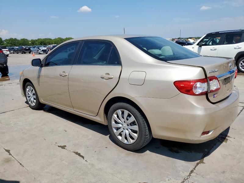 5YFBU4EE2DP142905 - 2013 TOYOTA COROLLA BASE Beżowy zdjęcie 2
