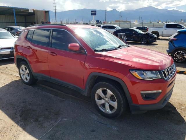 3C4NJDBB6KT595287 - 2019 JEEP COMPASS LATITUDE RED photo 4