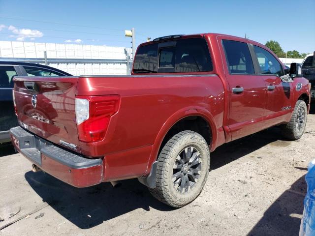 1N6AA1E55HN538023 - 2017 NISSAN TITAN SV RED photo 3