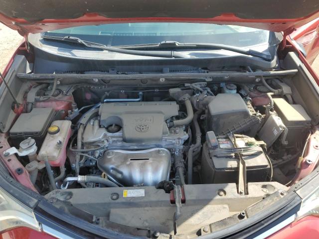 2T3BFREVXGW477878 - 2016 TOYOTA RAV4 LE RED photo 12