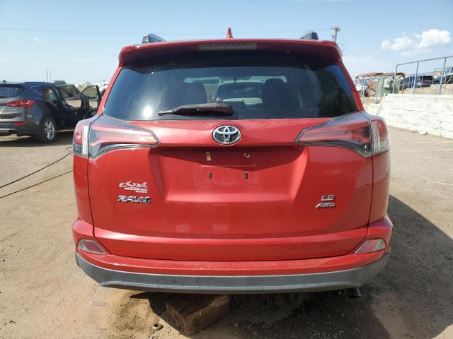 2T3BFREVXGW477878 - 2016 TOYOTA RAV4 LE RED photo 6