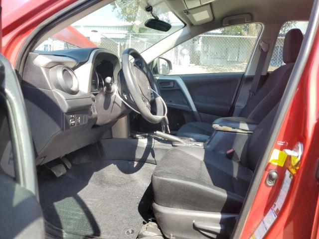 2T3BFREVXGW477878 - 2016 TOYOTA RAV4 LE RED photo 7