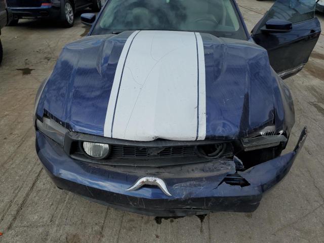 1ZVBP8CH0A5134139 - 2010 FORD MUSTANG GT BLUE photo 11