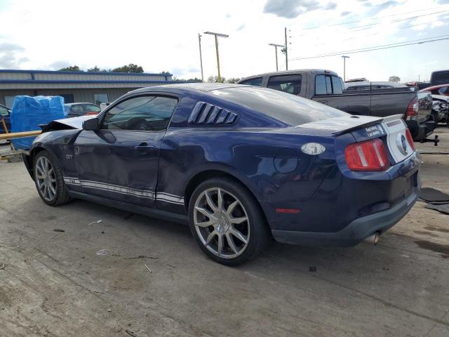 1ZVBP8CH0A5134139 - 2010 FORD MUSTANG GT BLUE photo 2