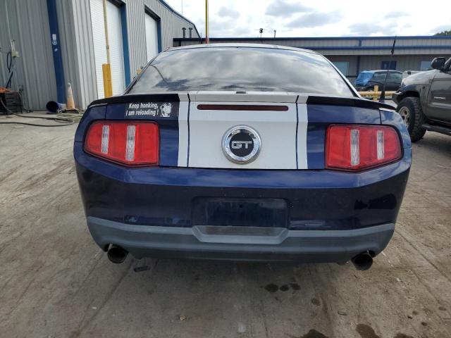 1ZVBP8CH0A5134139 - 2010 FORD MUSTANG GT BLUE photo 6