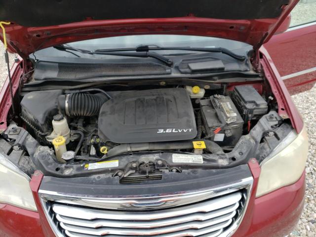 2C4RC1BG3DR541361 - 2013 CHRYSLER TOWN & COU TOURING 栗色 照片 12