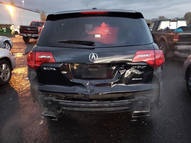 2HNYD2H64BH528161 - 2011 ACURA MDX TECHNOLOGY BLACK photo 6
