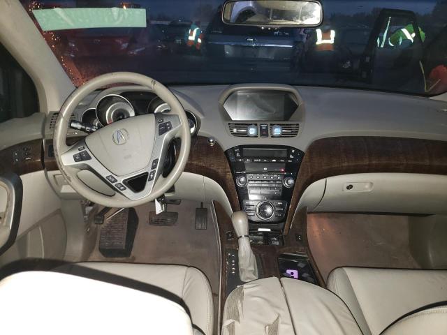 2HNYD2H64BH528161 - 2011 ACURA MDX TECHNOLOGY BLACK photo 8