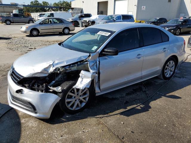 3VWD17AJ1FM298429 - 2015 VOLKSWAGEN JETTA SE SILVER photo 1