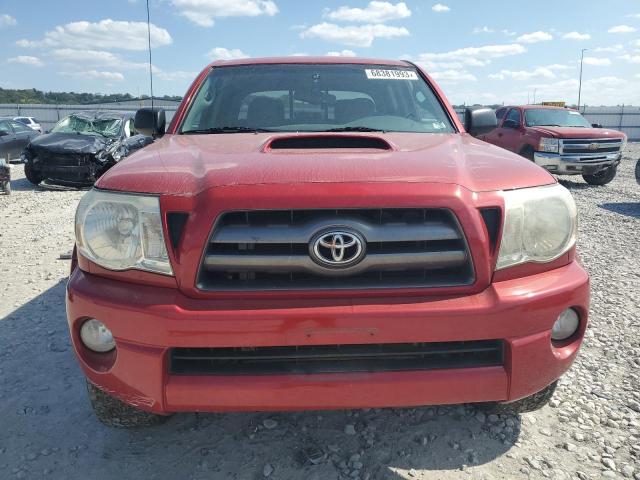 3TMMU4FN8AM016669 - 2010 TOYOTA TACOMA DOUBLE CAB LONG BED RED photo 5