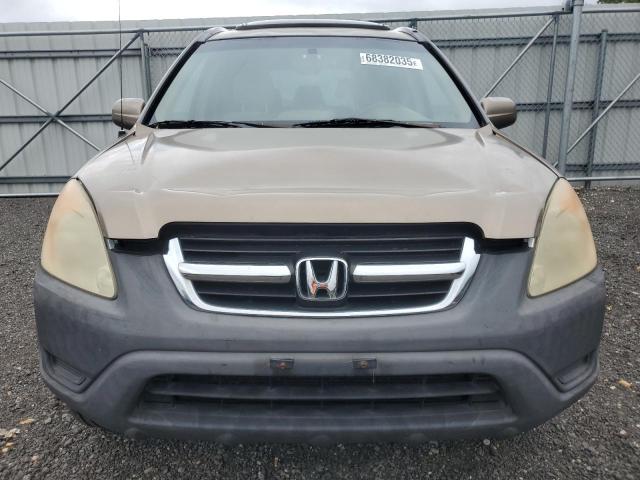 SHSRD78803U129160 - 2003 HONDA CR-V EX TAN photo 5