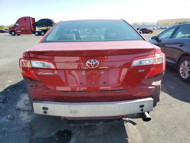 4T1BF1FK4DU695177 - 2013 TOYOTA CAMRY L RED photo 6