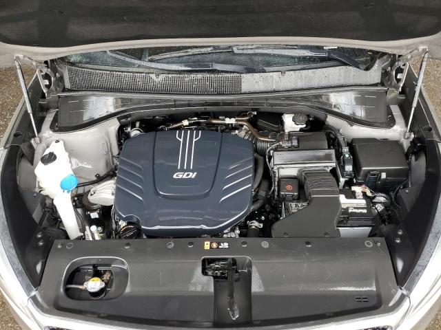 5XYPHDA50GG124170 - 2016 KIA SORENTO EX GRAY photo 12