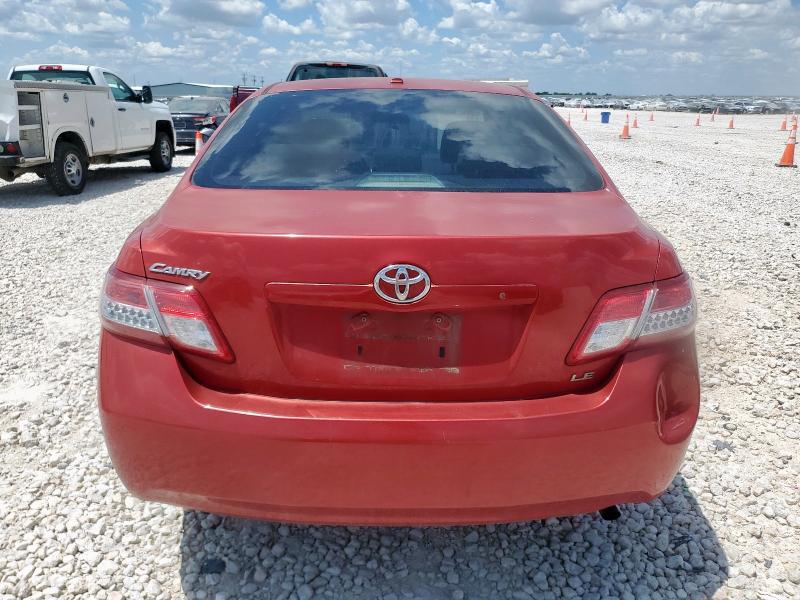 4T4BF3EK0BR103421 - 2011 TOYOTA CAMRY BASE Qırmızı foto 6