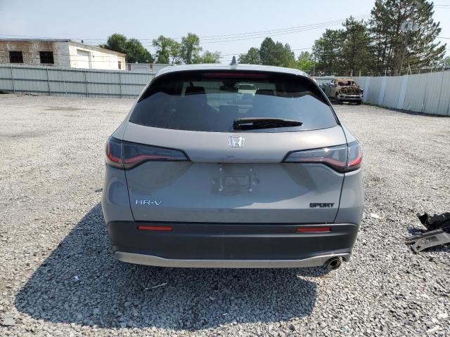 3CZRZ2H51RM767045 - 2024 HONDA HR-V SPORT GRAY photo 6