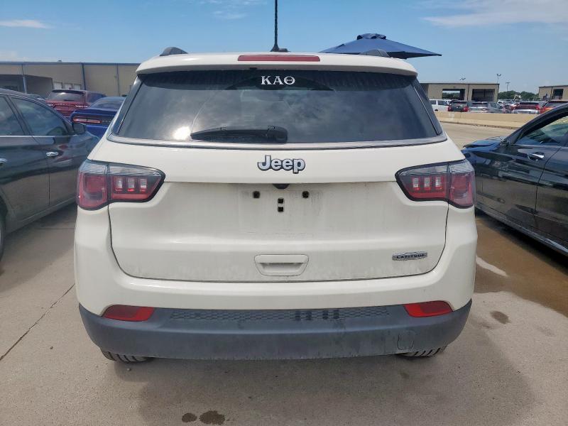 3C4NJCBB9JT489599 - 2018 JEEP COMPASS LATITUDE Ақ фото 6