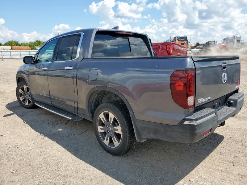 5FPYK3F79JB001516 - 2018 HONDA RIDGELINE RTL GRAY photo 2