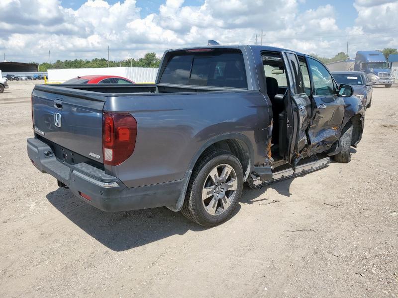 5FPYK3F79JB001516 - 2018 HONDA RIDGELINE RTL GRAY photo 3
