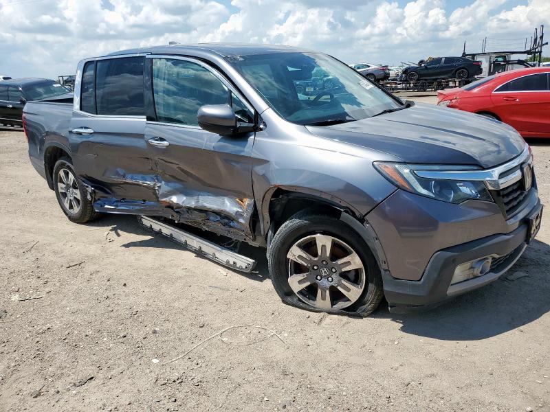 5FPYK3F79JB001516 - 2018 HONDA RIDGELINE RTL GRAY photo 4