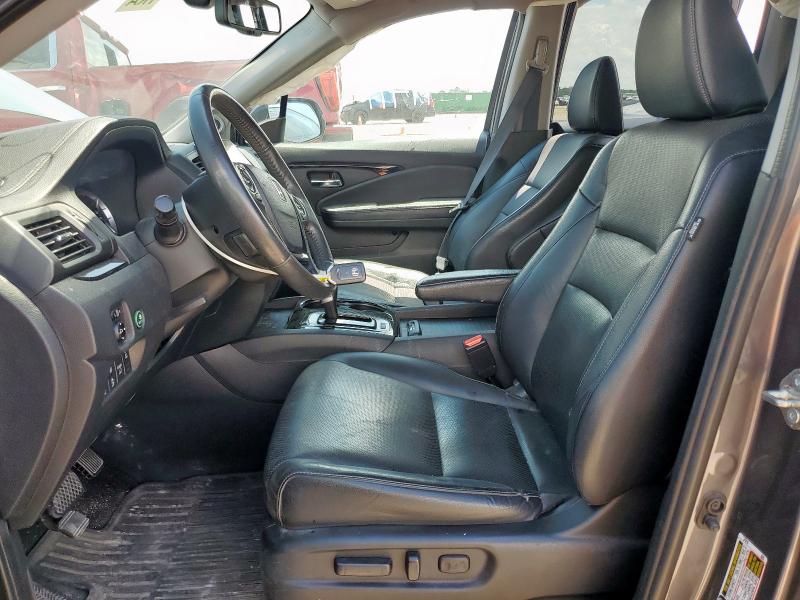 5FPYK3F79JB001516 - 2018 HONDA RIDGELINE RTL GRAY photo 7