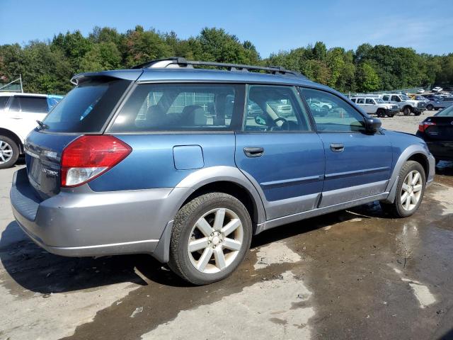 4S4BP61C087353868 - 2008 SUBARU OUTBACK 2.5I BLUE photo 3