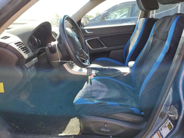 4S4BP61C087353868 - 2008 SUBARU OUTBACK 2.5I BLUE photo 7