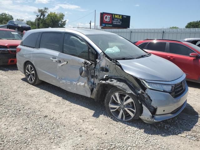 5FNRL6H84RB030516 - 2024 HONDA ODYSSEY TOURING SILVER photo 4