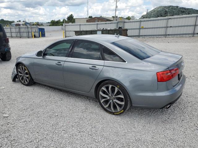 WAUDFAFC0FN026260 - 2015 AUDI A6 PREMIUM PLUS SILVER photo 2