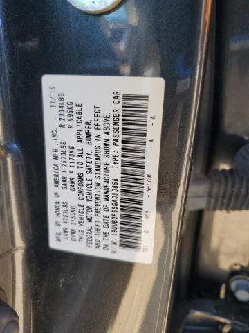 19UUB3F55GA000856 - 2016 ACURA TLX TECH CHARCOAL photo 13