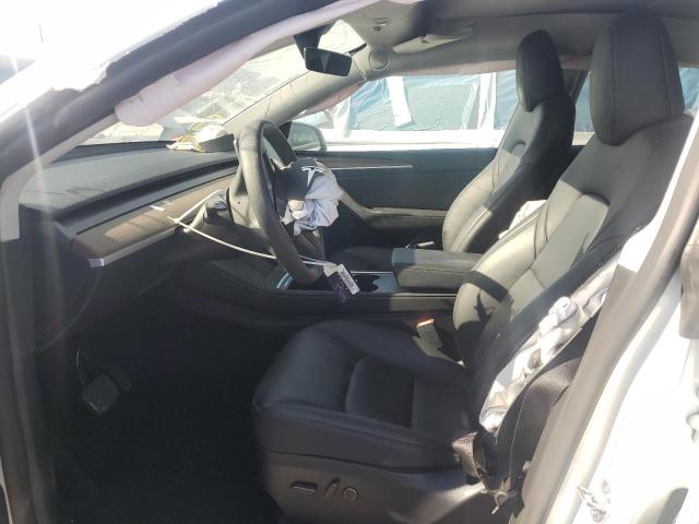 7SAYGDED1RF091587 - 2024 TESLA MODEL Y Blanco foto 7