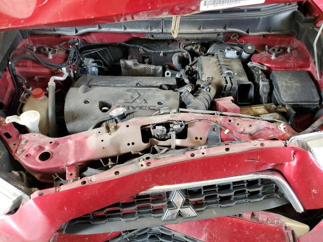4A4AP3AU7EE014712 - 2014 MITSUBISHI OUTLANDER SPORT ES Kırmızı fotoğraf 12
