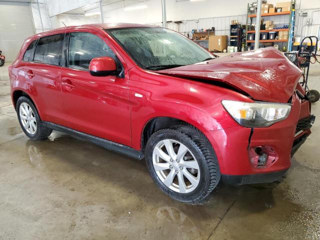 4A4AP3AU7EE014712 - 2014 MITSUBISHI OUTLANDER SPORT ES Kırmızı fotoğraf 4
