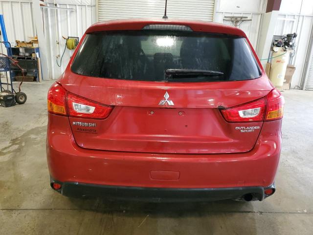 4A4AP3AU7EE014712 - 2014 MITSUBISHI OUTLANDER SPORT ES Kırmızı fotoğraf 6