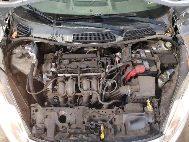3FADP4EJ4KM156425 - 2019 FORD FIESTA SE SILVER photo 11