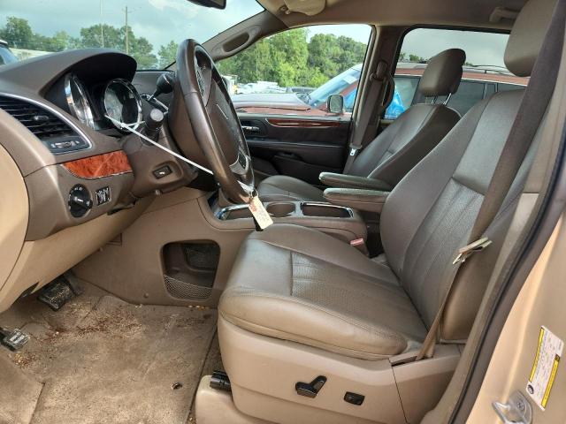 2C4RC1CG0ER469549 - 2014 CHRYSLER TOWN & COU TOURING L BEIGE photo 7