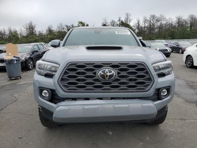 5TFDZ5BN5MX063430 - 2021 TOYOTA TACOMA DOUBLE CAB SILVER photo 5
