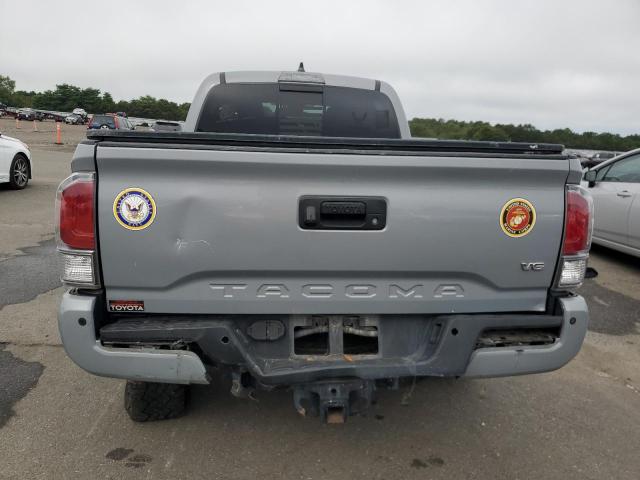 5TFDZ5BN5MX063430 - 2021 TOYOTA TACOMA DOUBLE CAB SILVER photo 6