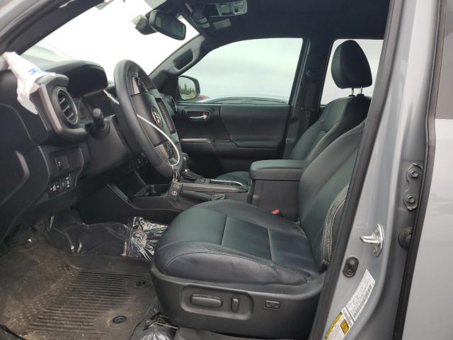 5TFDZ5BN5MX063430 - 2021 TOYOTA TACOMA DOUBLE CAB SILVER photo 7